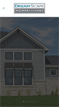 Mobile Screenshot of dreamscapehomebuilders.com